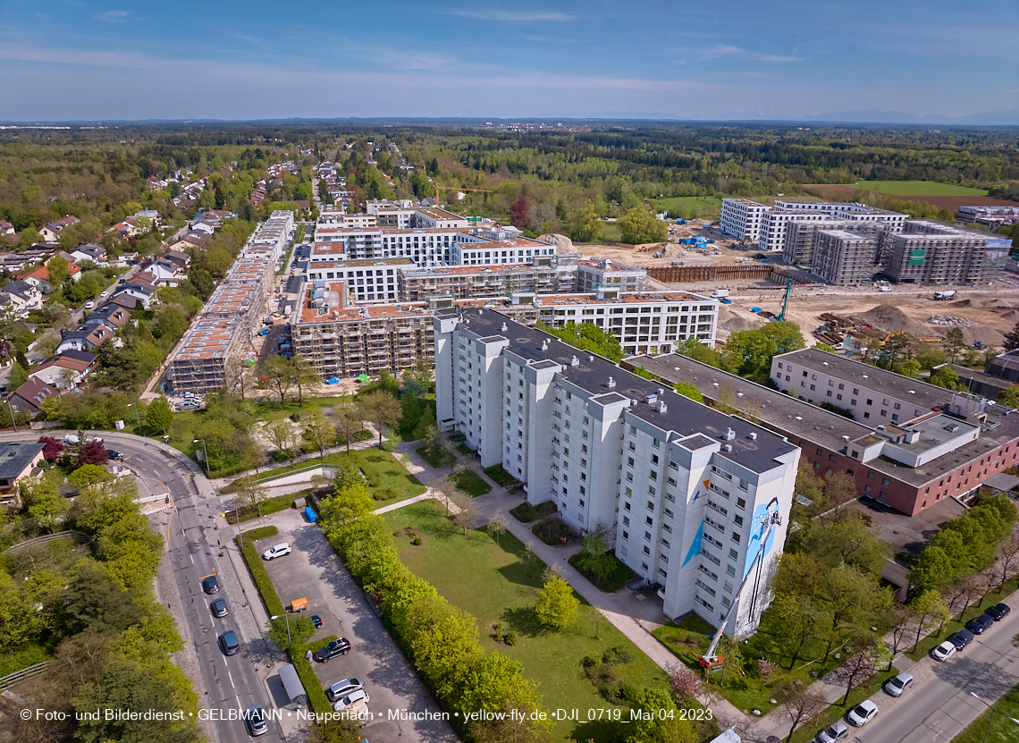 04.05.2023 - Graffiti am Karl-Marx-Ring 75 in Neuperlach